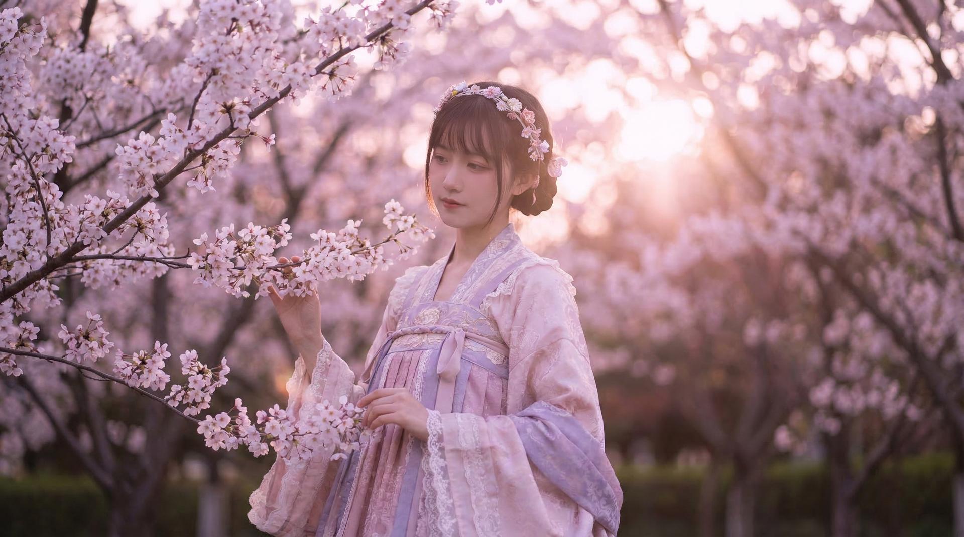 蘑菇视频Lo娘写真传媒 - 樱花主题